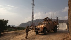 Sand Mountains War dust antenna Army cars wheels soldiers 