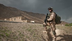 Sand Mountains War Guns dust fight soldiers Czech Republic 