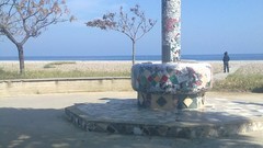 Sand Sea Trees Italy fountain calabria