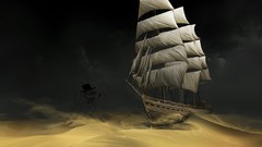 Sand ships deserts The Adventures Of Tintin