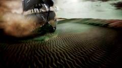 Sand sun dark moon ships dust ghost effect waves skies effects 