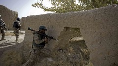 Sand wall War Guns children dust fight Australia ambush 