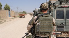 Sand War Guns dust fight ambush soldiers jeep military roads 