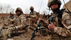 Sand War Guns dust fight soldiers Britain United Kingdom 