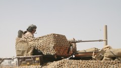 Sand War Guns dust fight soldiers Estonia military patrol 