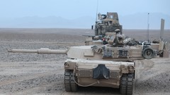 Sand War Guns track dust Army fight armor military Armored USA 