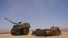 Sand War round Guns dust Army fight Europe shells military 