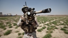 Sand War weapons Guns muzzle soldiers military patrol carbine 