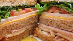 Sandwiches food cheese tomatoes
