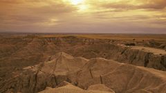 Sandy badlands