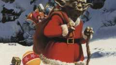 Santa claus yoda