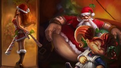Santa League of Legends pimp Gragas Miss Fortune