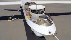 Satellite antenna NASA uav Altair