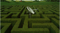 Satellite fantasy art mazes