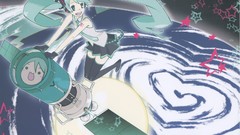 Satellite hatsune miku vocaloid hachune miku outer space 