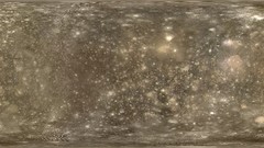 Satellite surface solar system Callisto