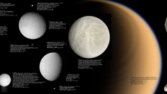 Saturn 2007 high moons Resolution