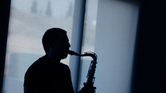 Saxophones musicians