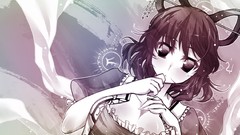 Scarfs short hair brunettes