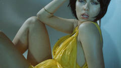 Scarlett Johansson Actress yellow