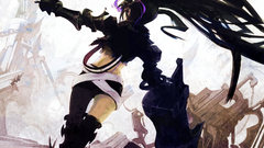 Scars thigh highs twintails