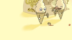 Scary ice cream children