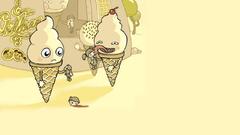 Scary ice cream children