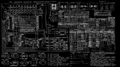 Scheme Technology Computers calculator motherboards digital art 