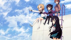 School uniforms A-Channel Momoki Run Nishi Yuuko Tennouji 