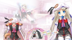 School uniforms animal ears little busters noumi kudryavka 