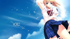 School uniforms anime girls