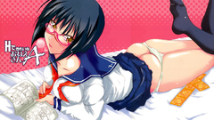 School uniforms glasses meganekko