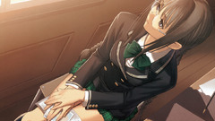 School uniforms glasses meganekko