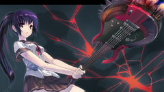 School uniforms guitars anime