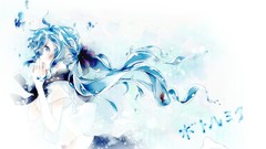 School uniforms hatsune miku vocaloid ponytails bottle miku 