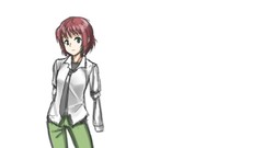 School uniforms katawa shoujo Simple Background Tezuka Rin 