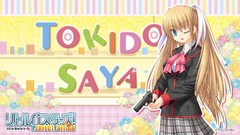 School uniforms little busters visual novels Saya Tokido