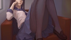 School uniforms melty blood tsukihime tohno akiha type-moon 