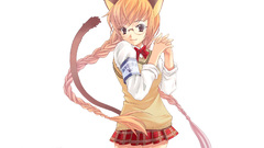 School uniforms nekomimi animal