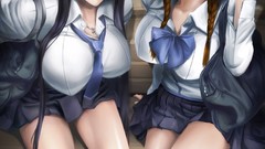 School uniforms schoolgirls skirts