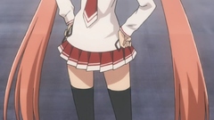 School uniforms twintails Aria