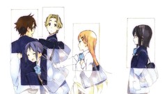 School uniforms Yaegashi Taichi Kokoro Connect Nagase Iori 