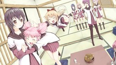 School uniforms yuru yuri sailor uniforms Sugiura Ayano Ikeda 