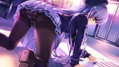 Schoolgirls school uniforms game cg panties Ushinawareta Mirai 