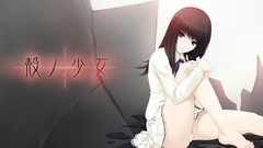 Schoolgirls skirts long hair anime girls blue eyes brunettes 