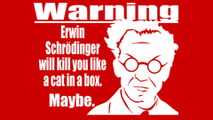 Schrödingers Cat Simple Background