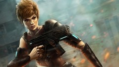 Science fiction artwork fantasy art gynoid