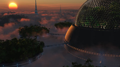 Science fiction biosphere