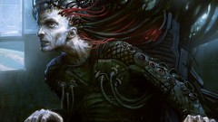 Science fiction cyborgs transhuman