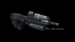 Science fiction halo halo reach reach assault rifle UNSC